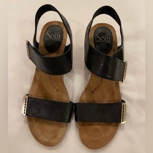 Söfft Shoes Black Heel Size 8.5